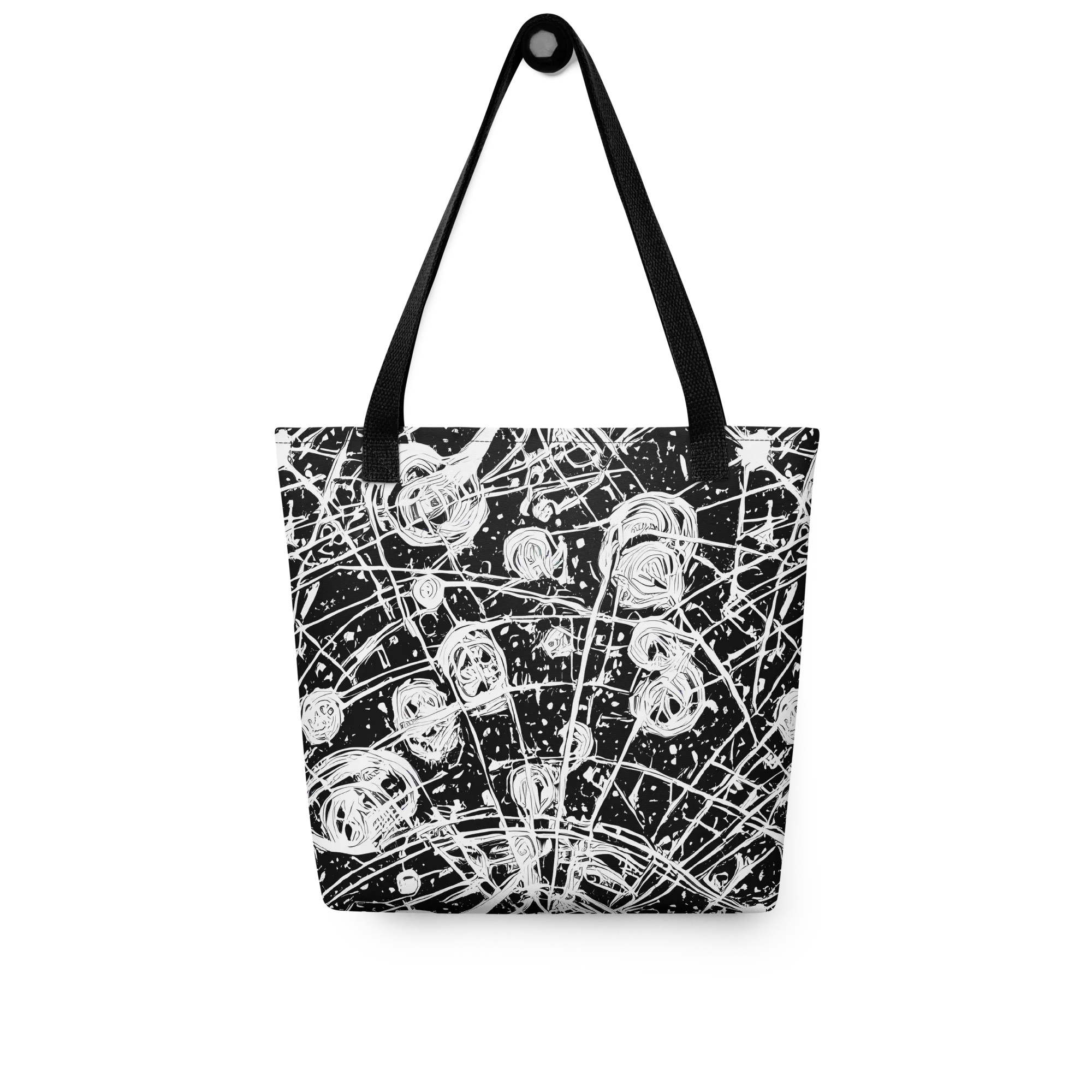 Blackwire Bloom on Tote Bag — Front