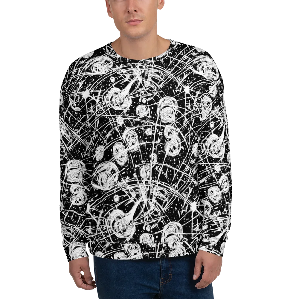 Blackwire Bloom on Sweatshirt — Front