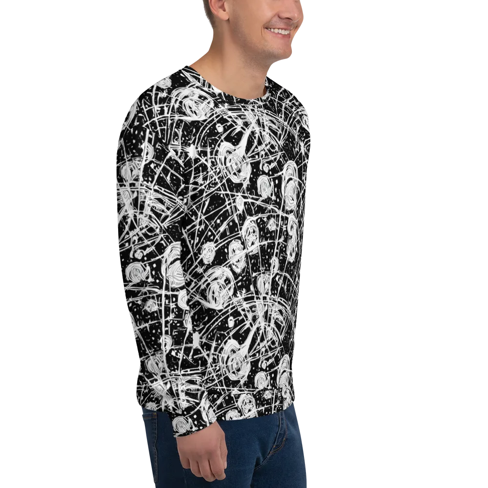 Blackwire Bloom on Sweatshirt — Right Front