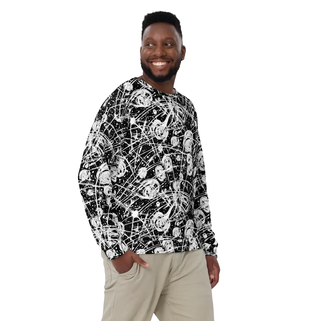 Blackwire Bloom on Sweatshirt — Front