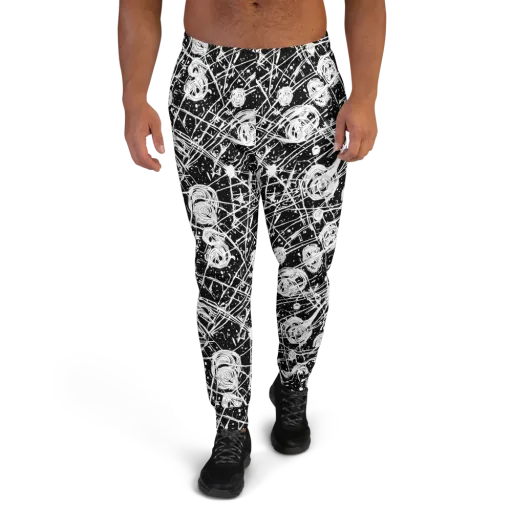 Blackwire Bloom on a Men's Joggers