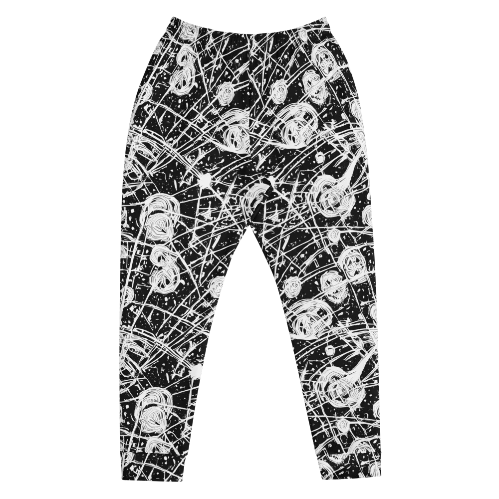 Blackwire Bloom on Men's Joggers — Front