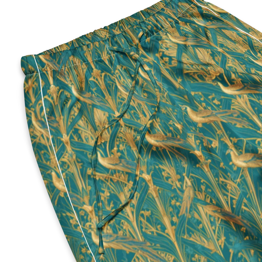 Peacock Arabesque on Women's Pajama Pants — Product details