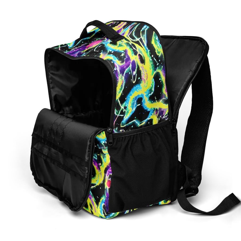 Electroflora on Utility Backpack — Product details 2