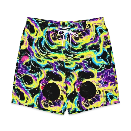 Electroflora on a Men's Board Shorts