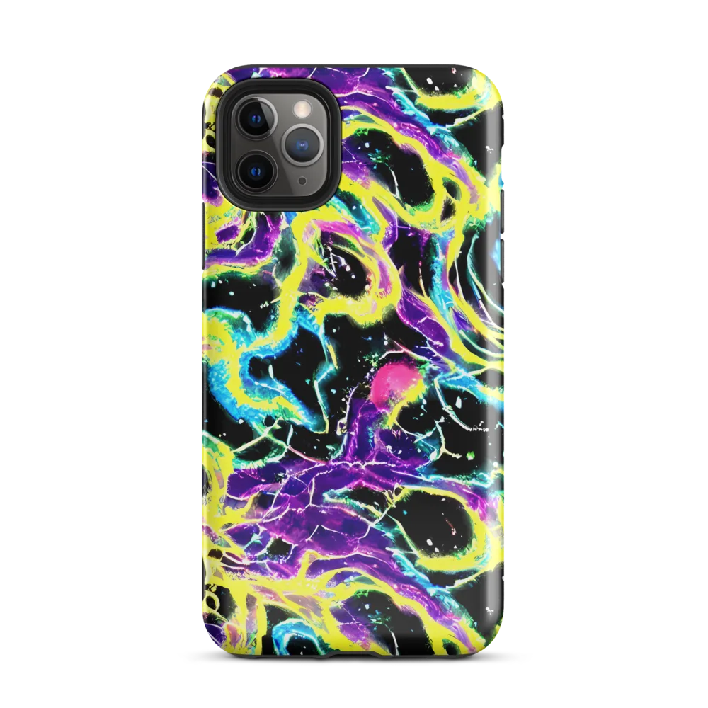 Electroflora on Tough Case for iPhone® — Front