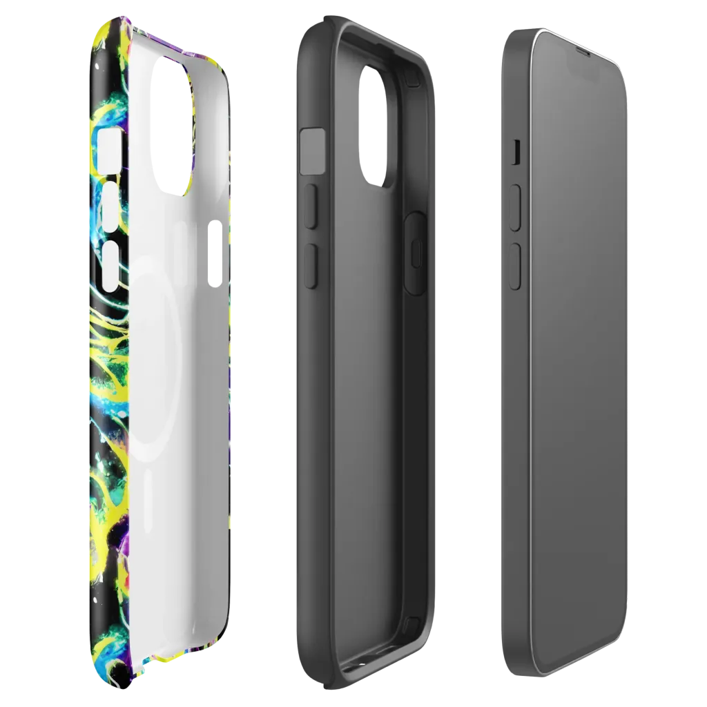 Electroflora on MagSafe Tough Case for iPhone® — Front