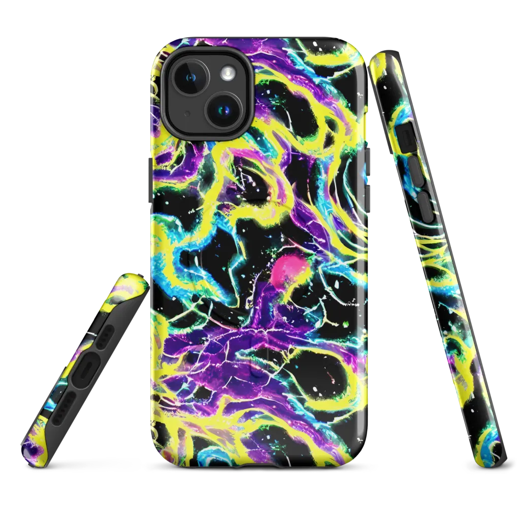 Electroflora on MagSafe Tough Case for iPhone® — Front
