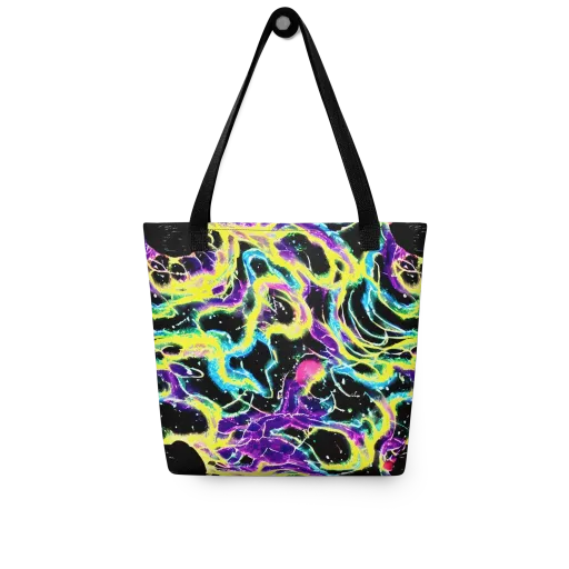 Electroflora on a Tote Bag