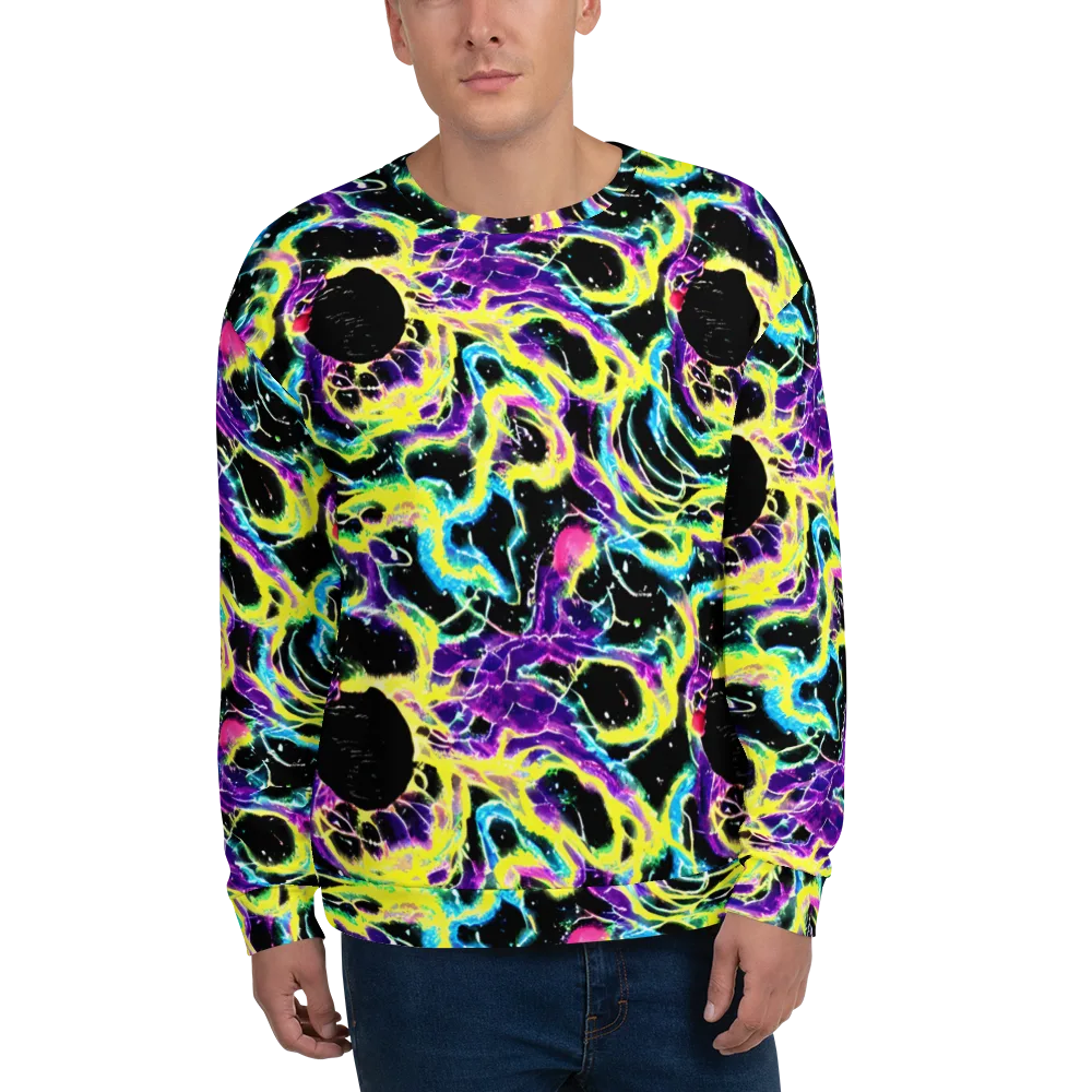 Electroflora on Sweatshirt — Front