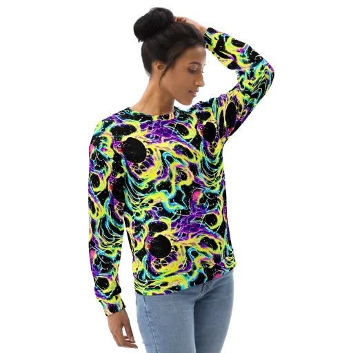 Electroflora on a Sweatshirt