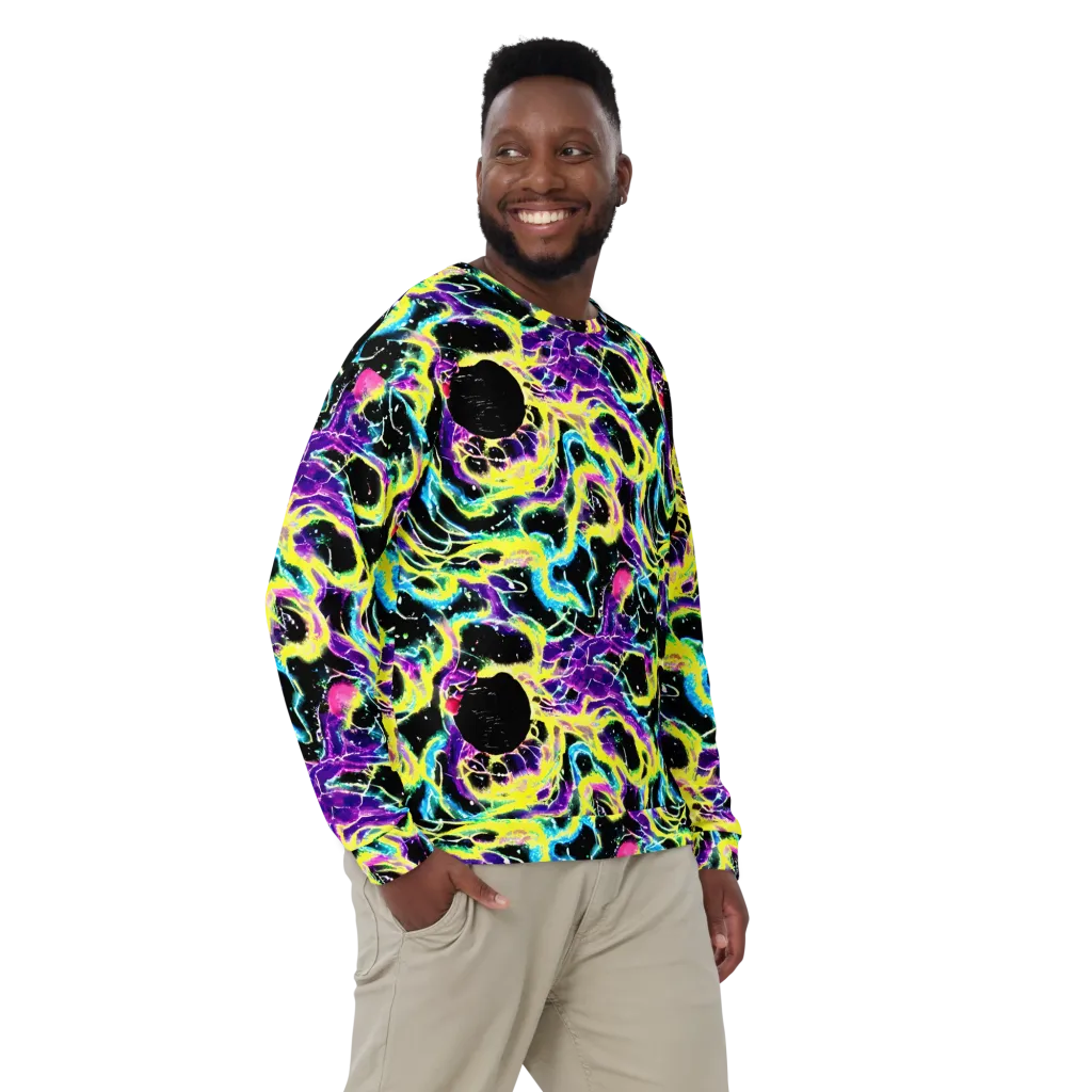 Electroflora on Sweatshirt — Front