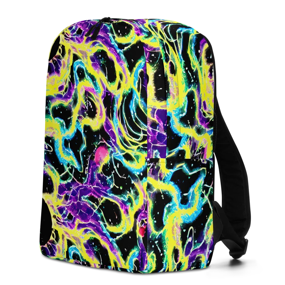 Electroflora on Minimalist Backpack — Left