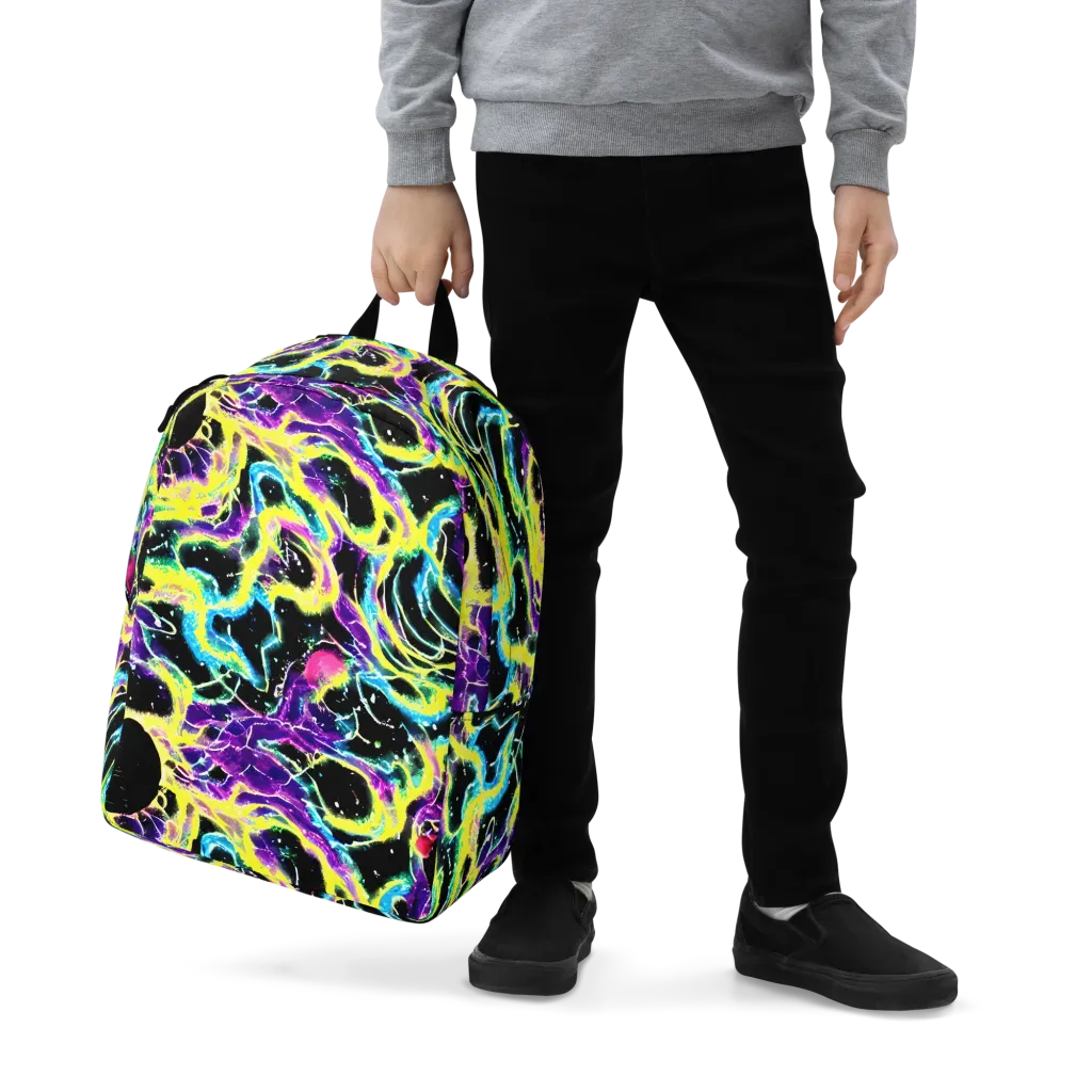 Electroflora on Minimalist Backpack — Zoomed-in