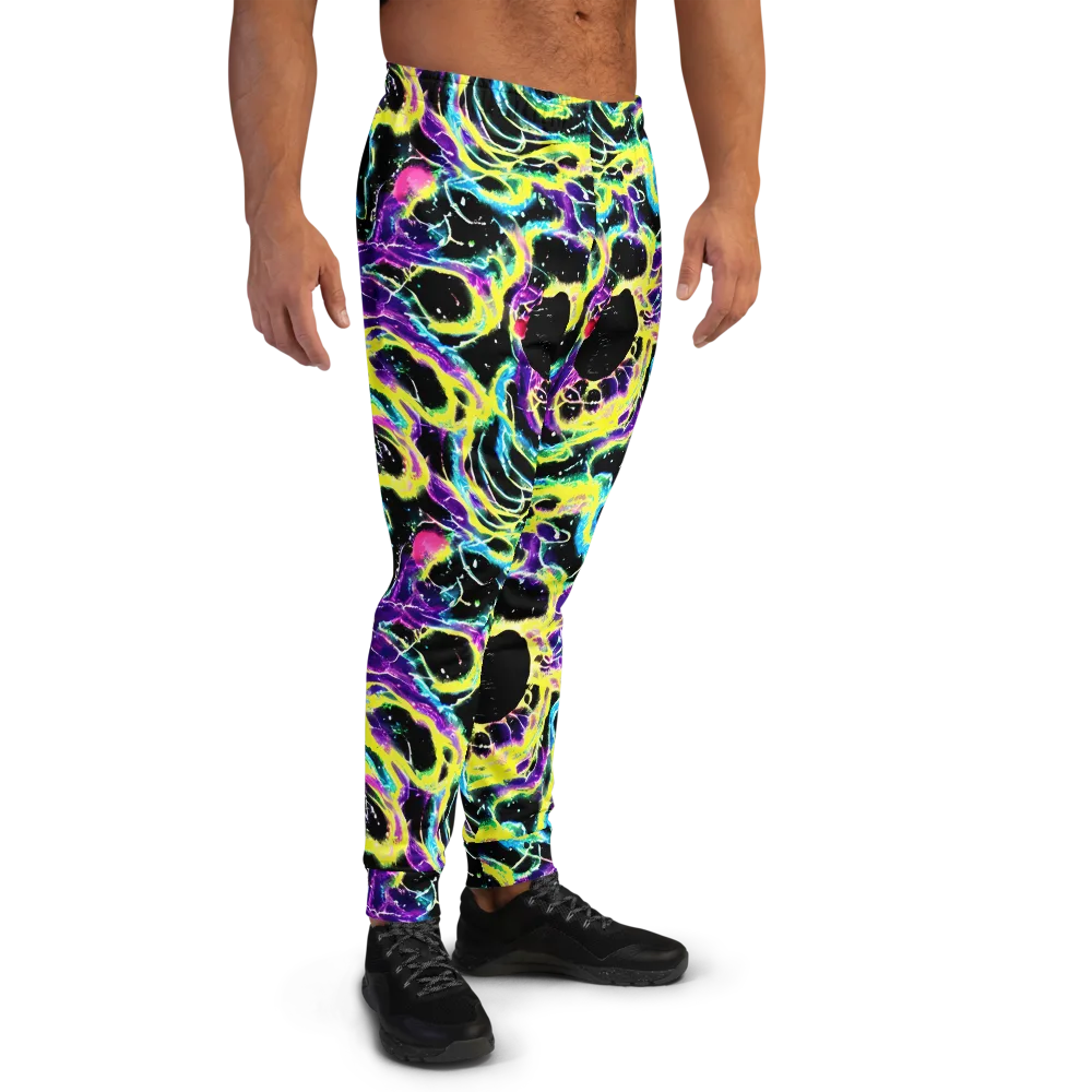 Electroflora on Men's Joggers — Right
