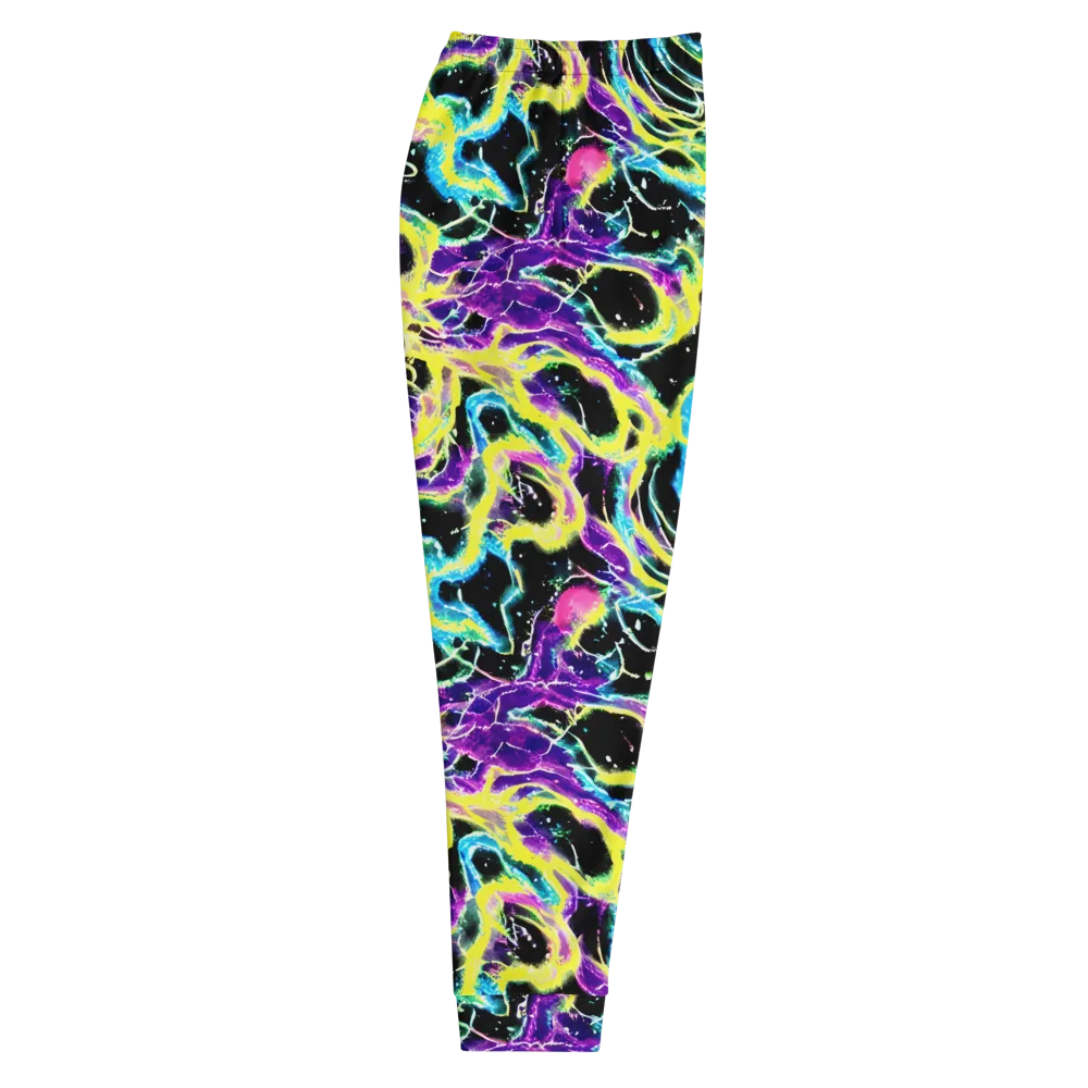 Electroflora on Men's Joggers — Right