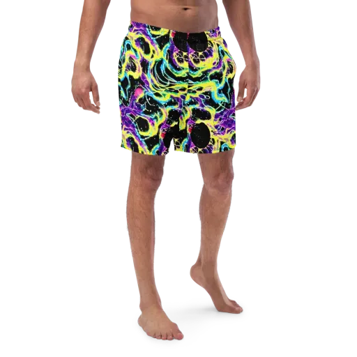 Electroflora on a Swim Trunks