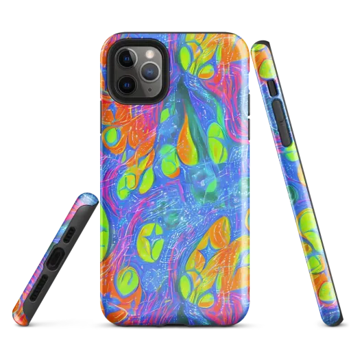 Pixelated Citrus on a Tough Case for iPhone®