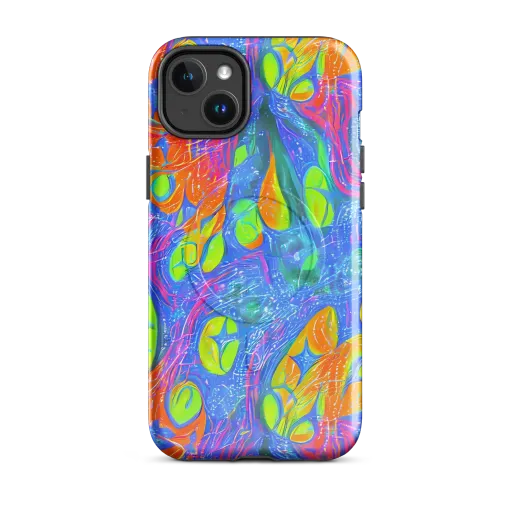 Pixelated Citrus on a MagSafe Tough Case for iPhone®