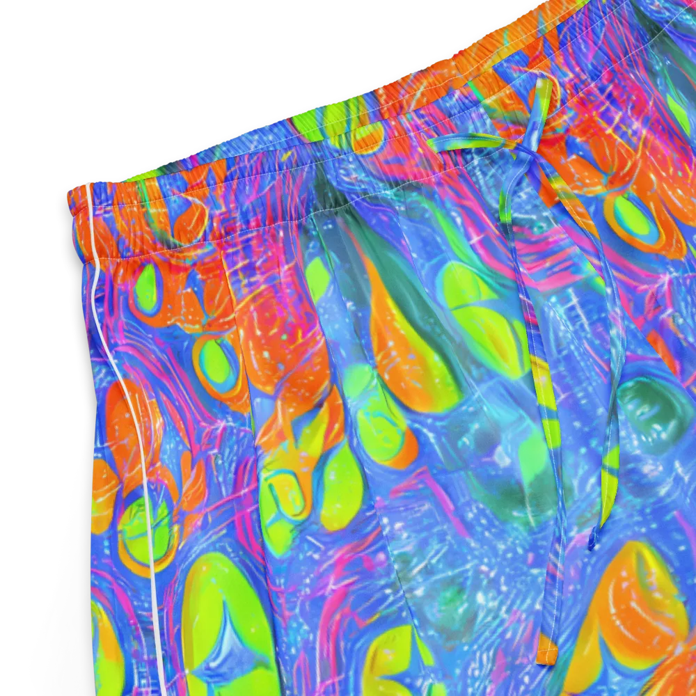 Pixelated Citrus on Women's Pajama Shorts — Product details