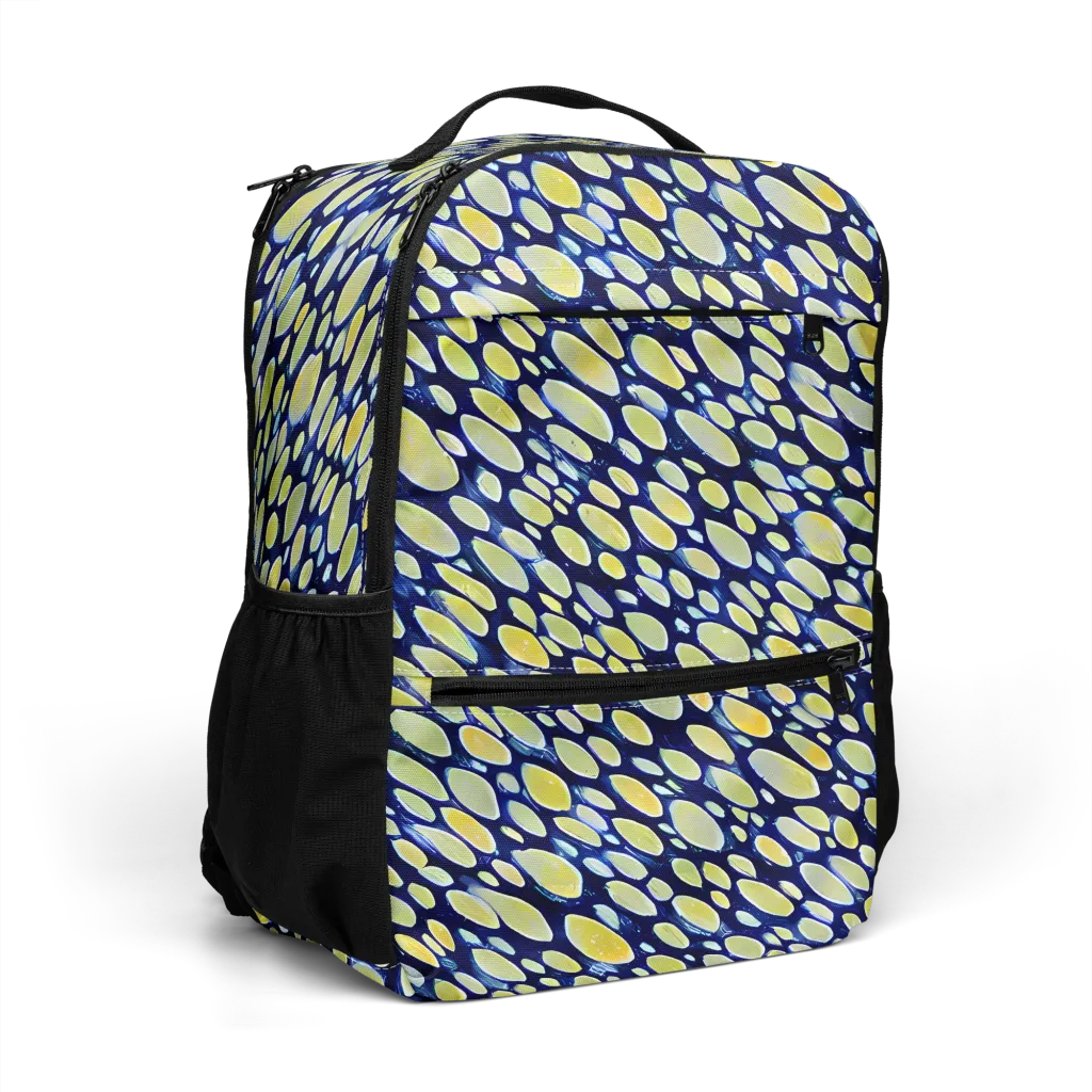 Midnight Citrine on Utility Backpack — Right Front