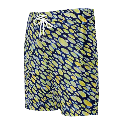 Midnight Citrine on a Men's Board Shorts
