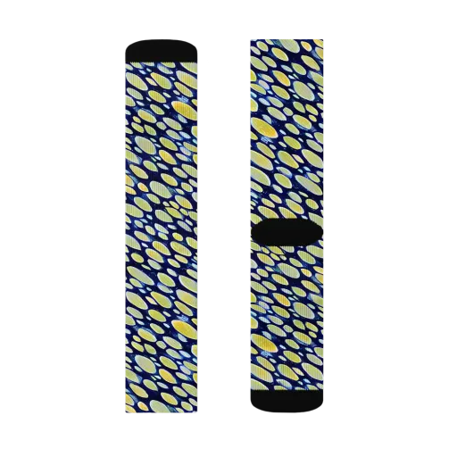 Midnight Citrine on a Socks