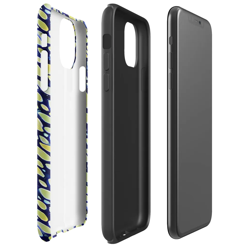 Midnight Citrine on Tough Case for iPhone® — Right