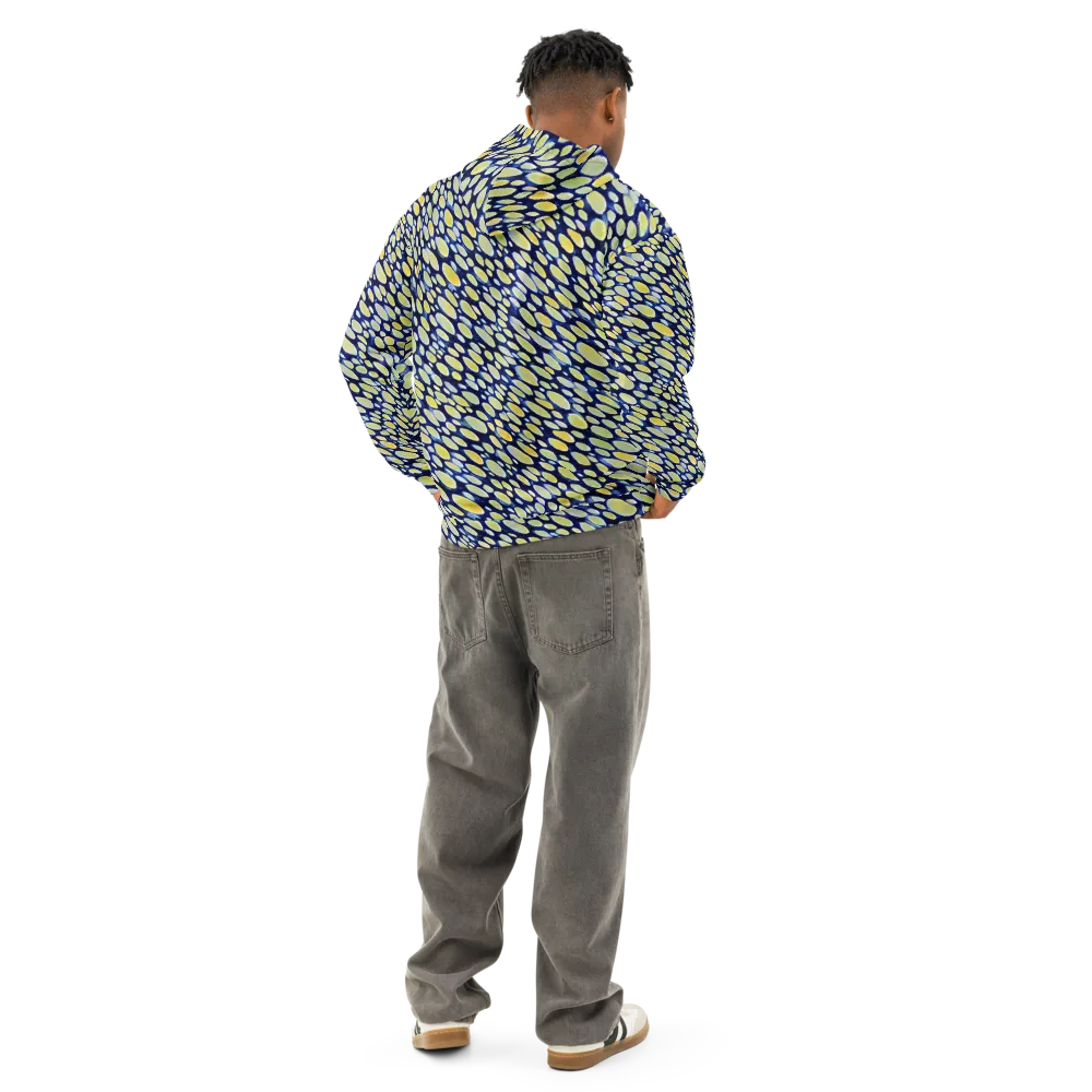 Midnight Citrine on Cotton Hoodie — Back