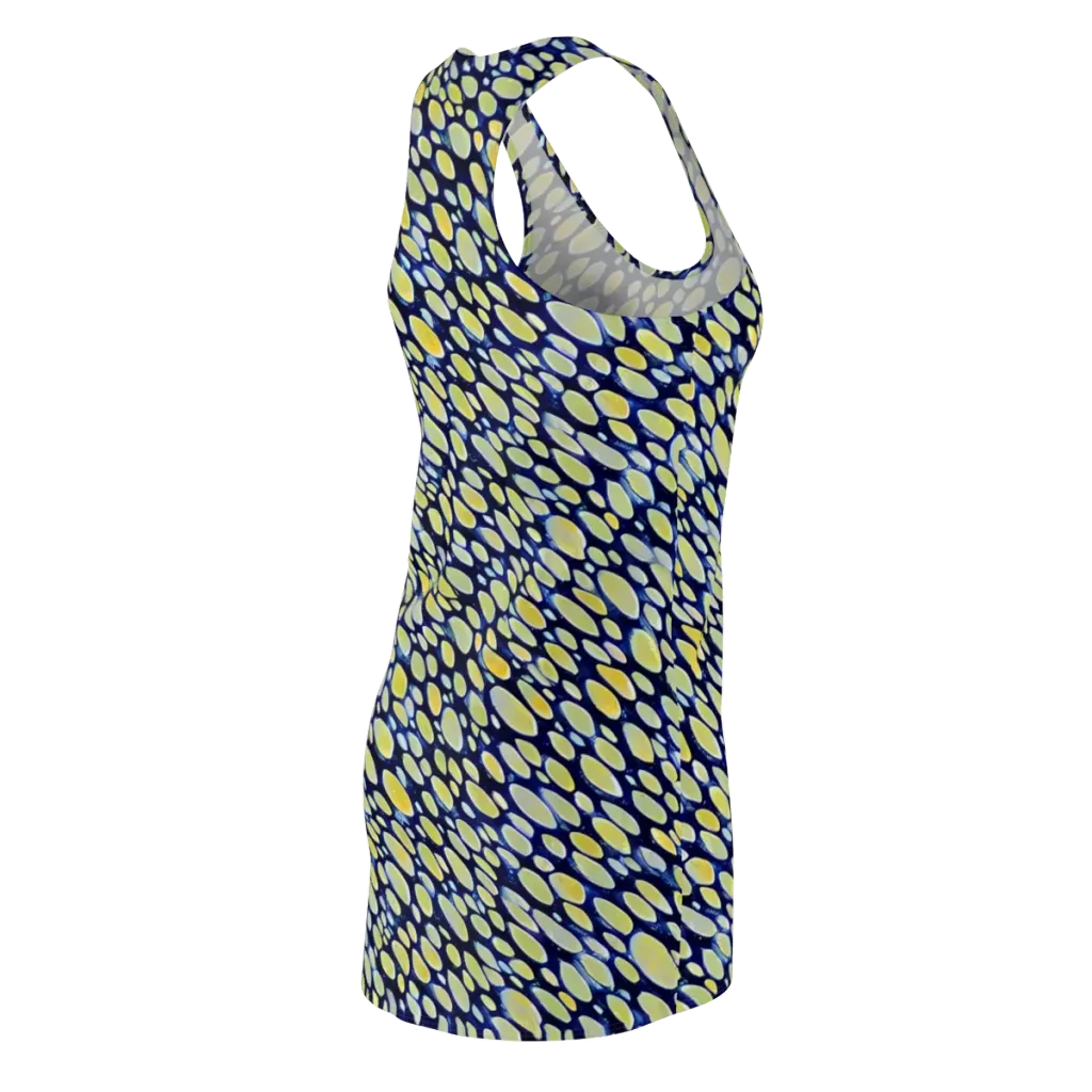 Midnight Citrine on Racerback Dress — Back Side