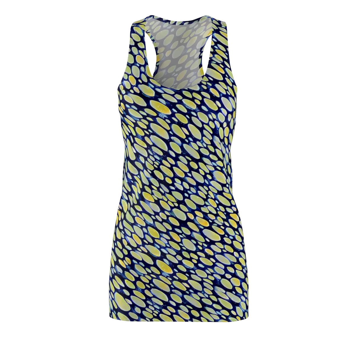 Midnight Citrine on Racerback Dress — Front