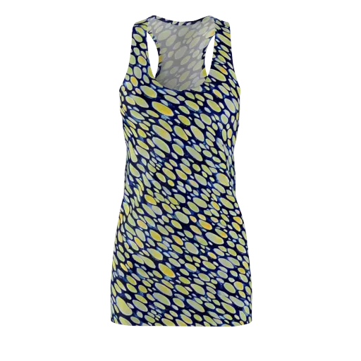 Midnight Citrine on a Racerback Dress