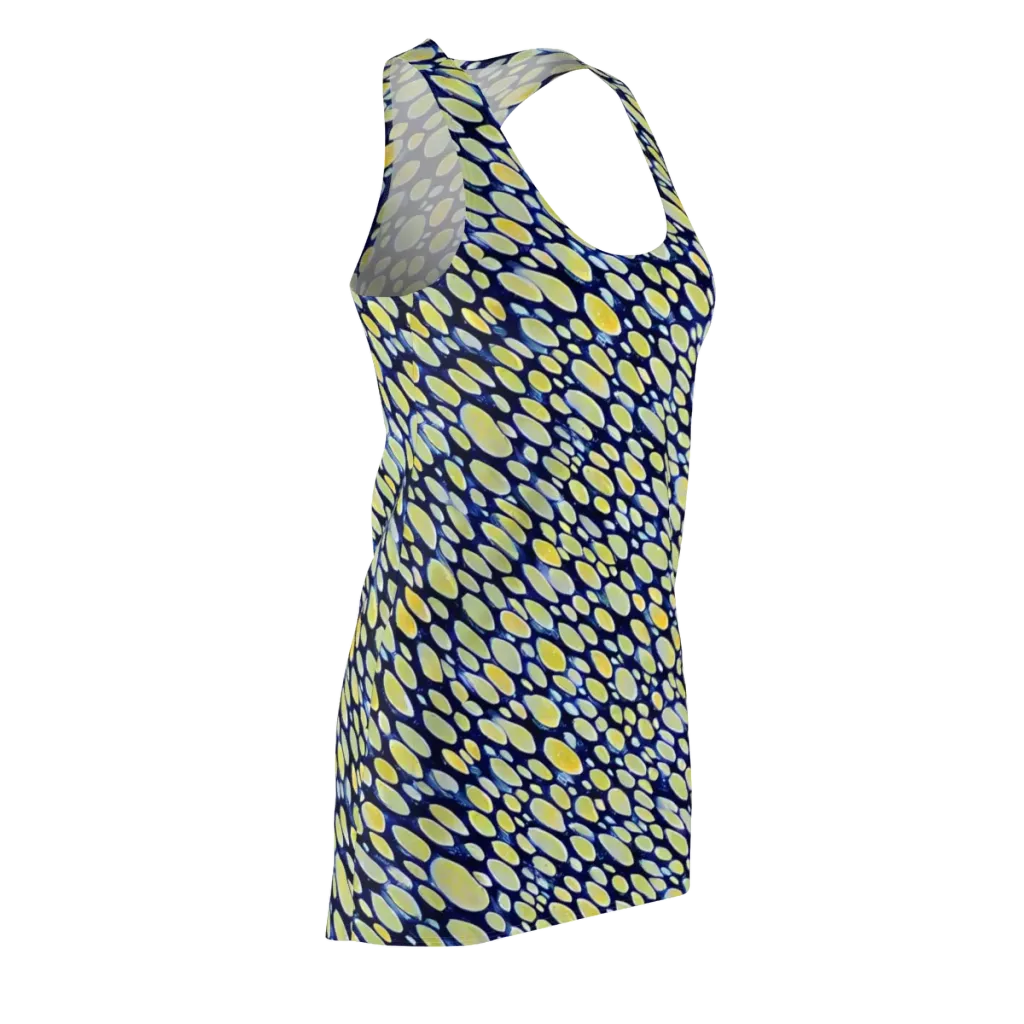 Midnight Citrine on Racerback Dress — Front Side