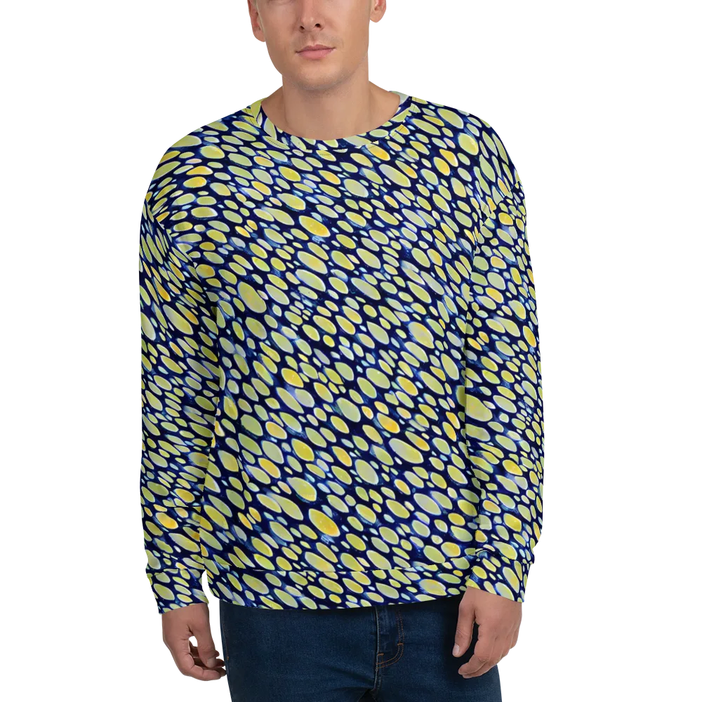 Midnight Citrine on Sweatshirt — Front