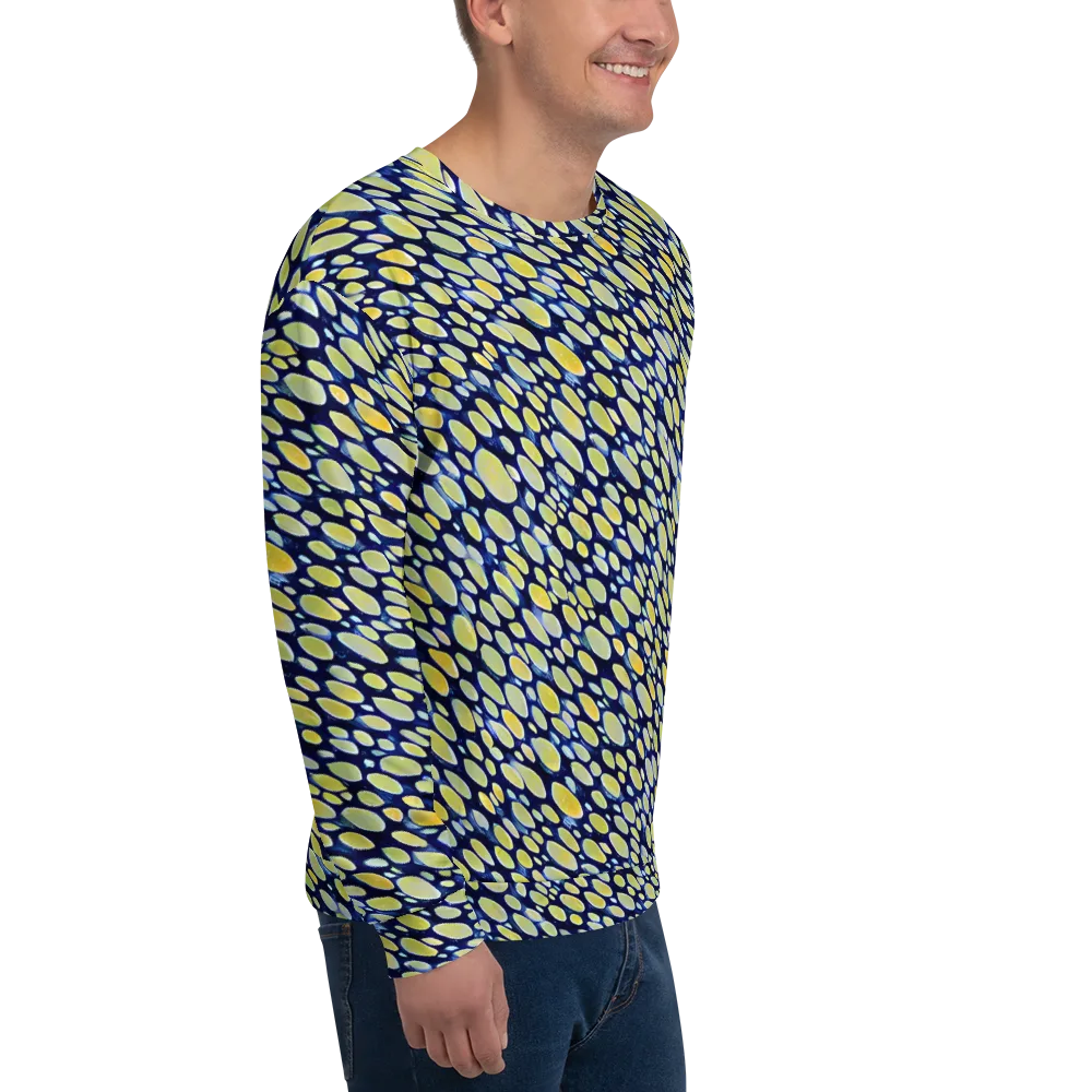Midnight Citrine on Sweatshirt — Right Front