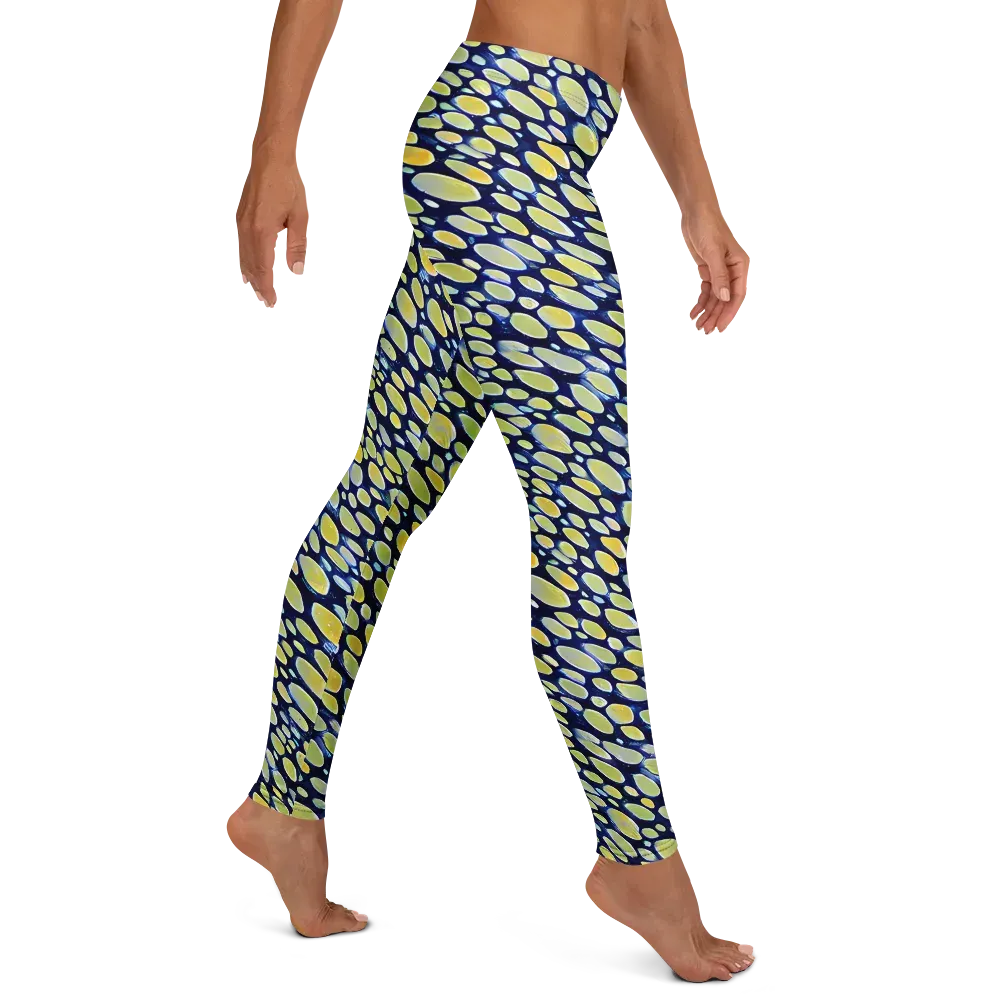 Midnight Citrine on Leggings — Right