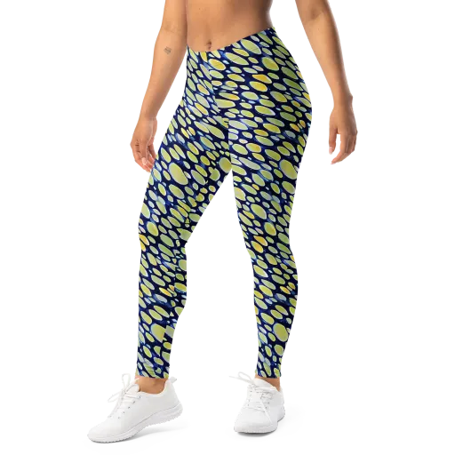 Midnight Citrine on a Leggings
