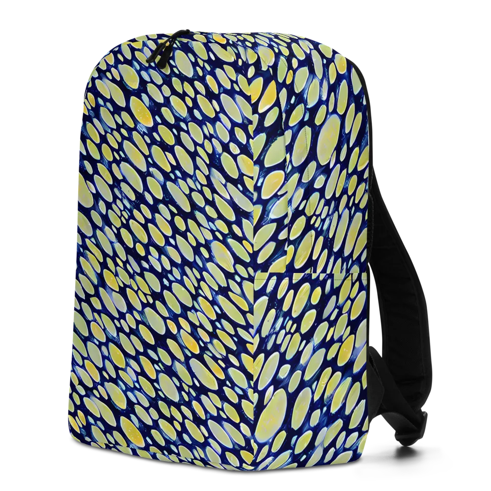 Midnight Citrine on Minimalist Backpack — Left