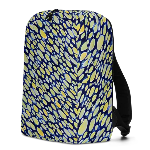 Midnight Citrine on a Minimalist Backpack