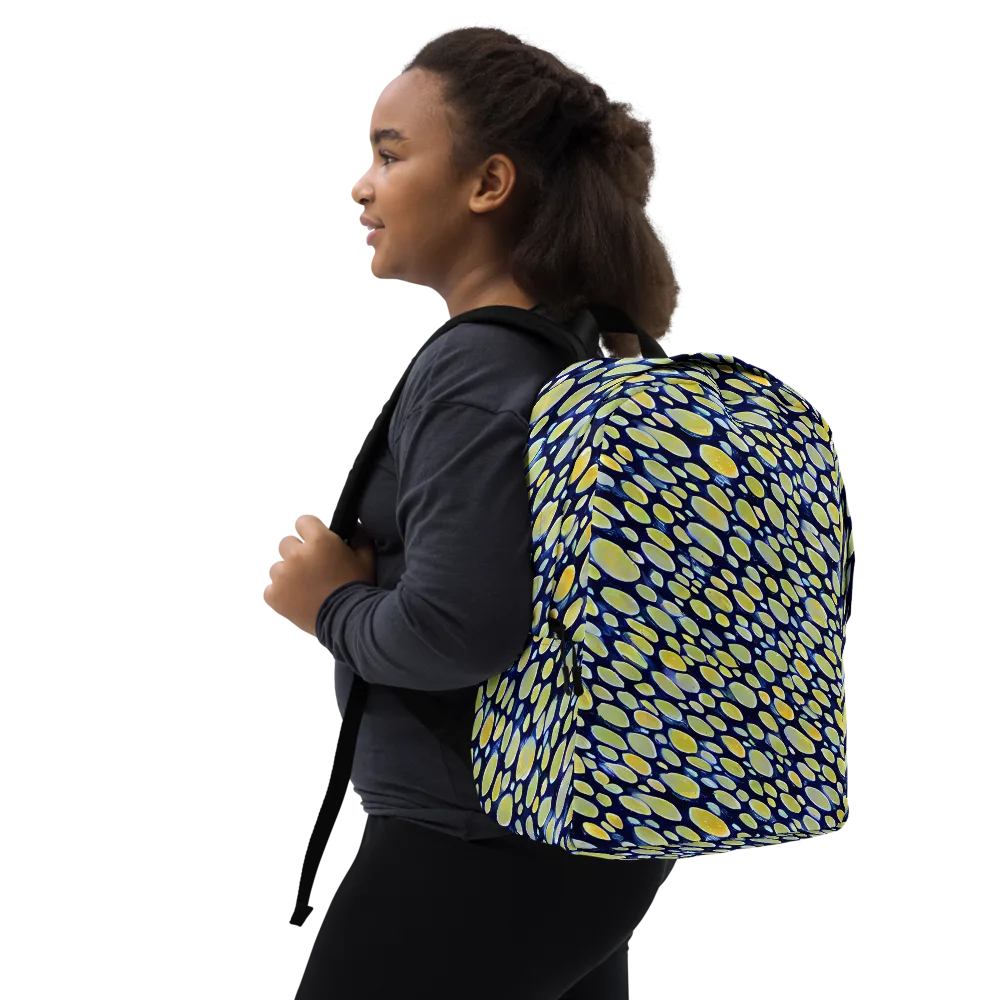 Midnight Citrine on Minimalist Backpack — Right Front