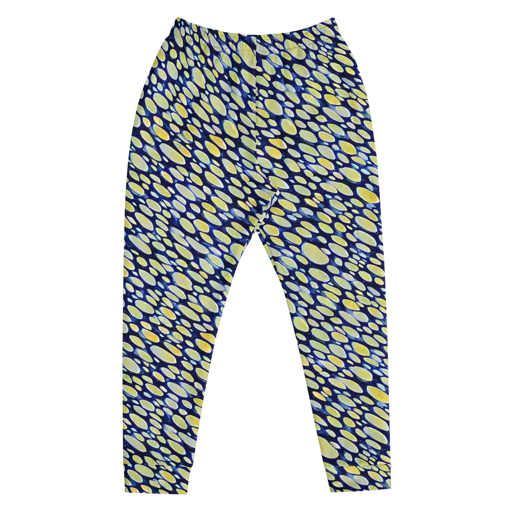 Midnight Citrine on Men's Joggers — Front