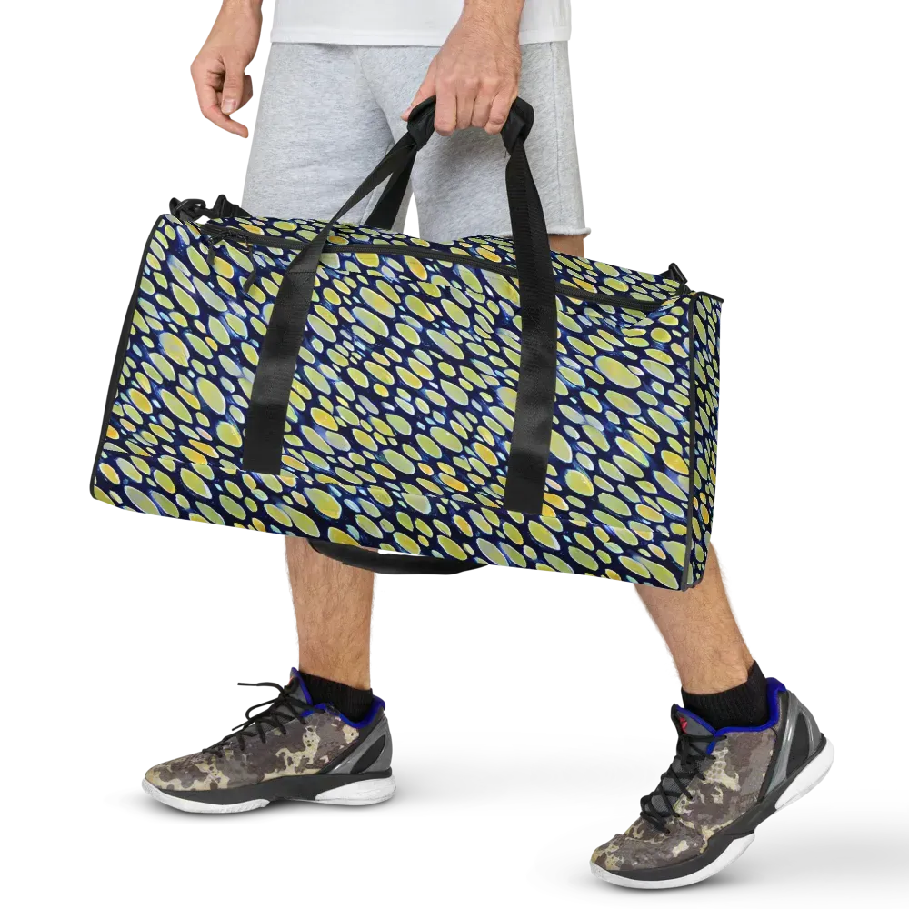Midnight Citrine on Duffle Bag — Front