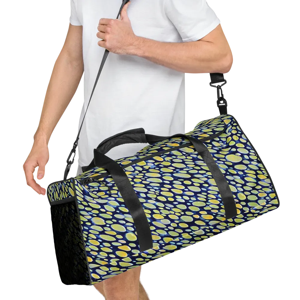 Midnight Citrine on Duffle Bag — Right Front