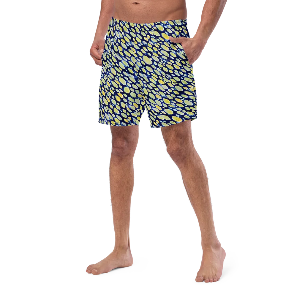 Midnight Citrine on Swim Trunks — Left Front