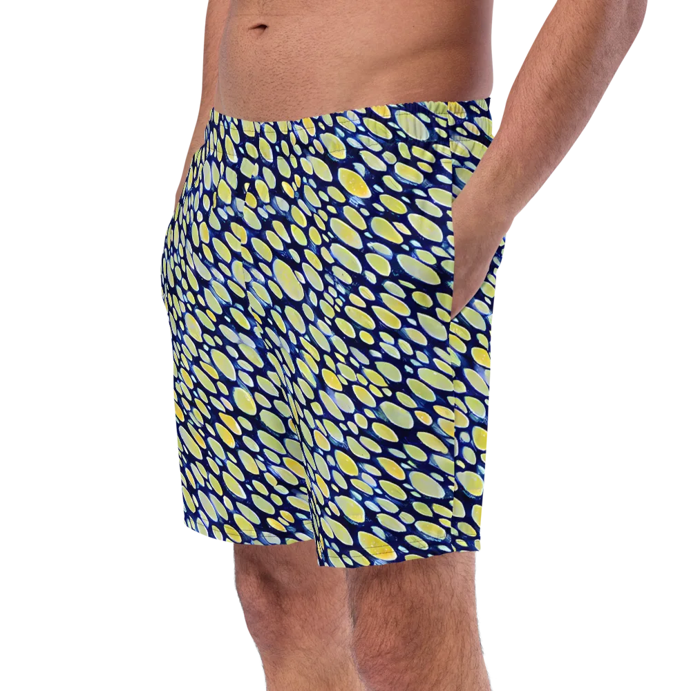 Midnight Citrine on Swim Trunks — Left Front