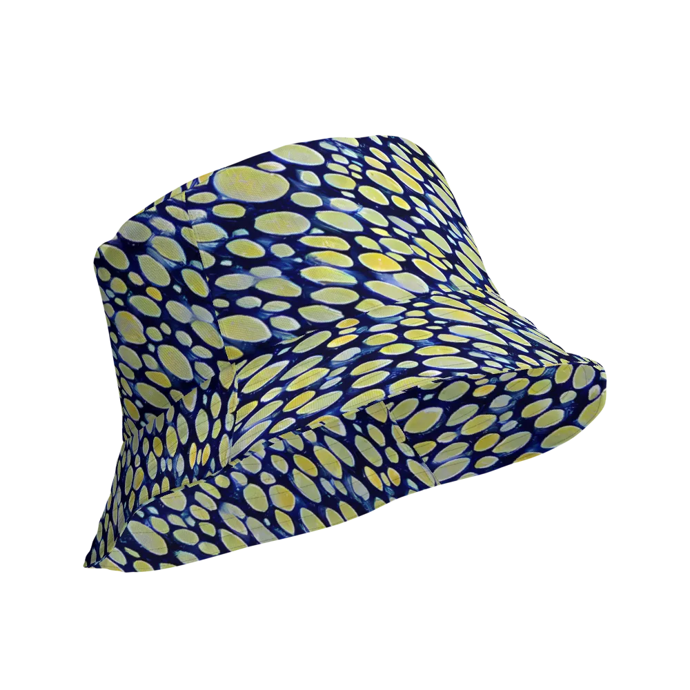 Midnight Citrine on Reversible Bucket Hat — Product details Outside