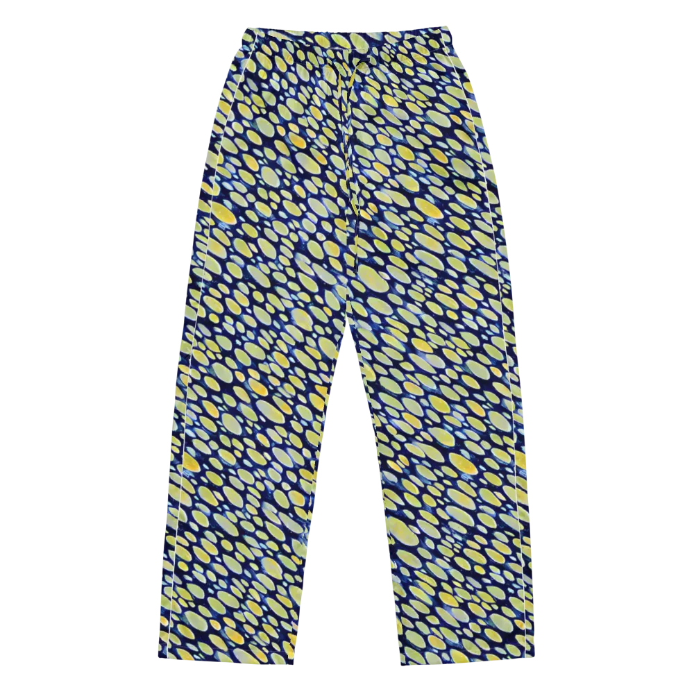 Midnight Citrine on Women's Pajama Pants — Front
