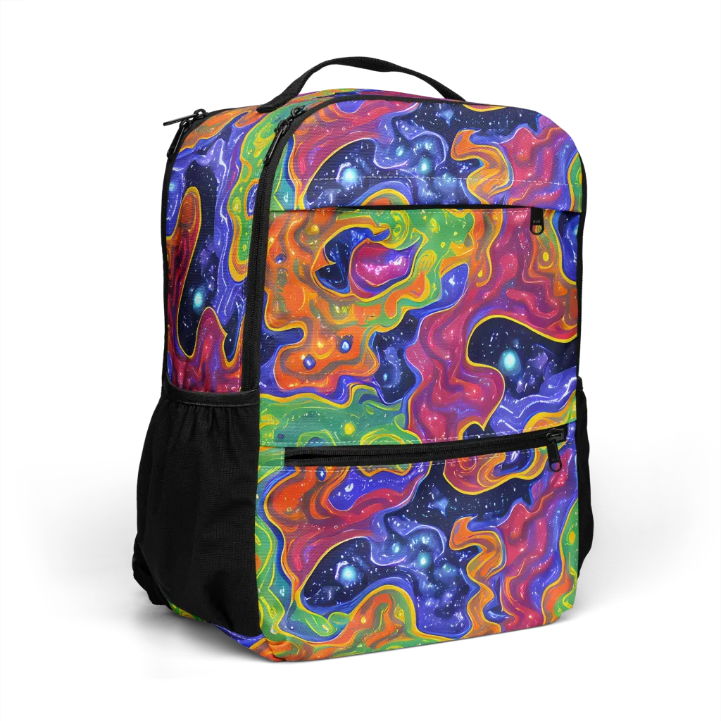 Prism Nebula on Utility Backpack — Right Front