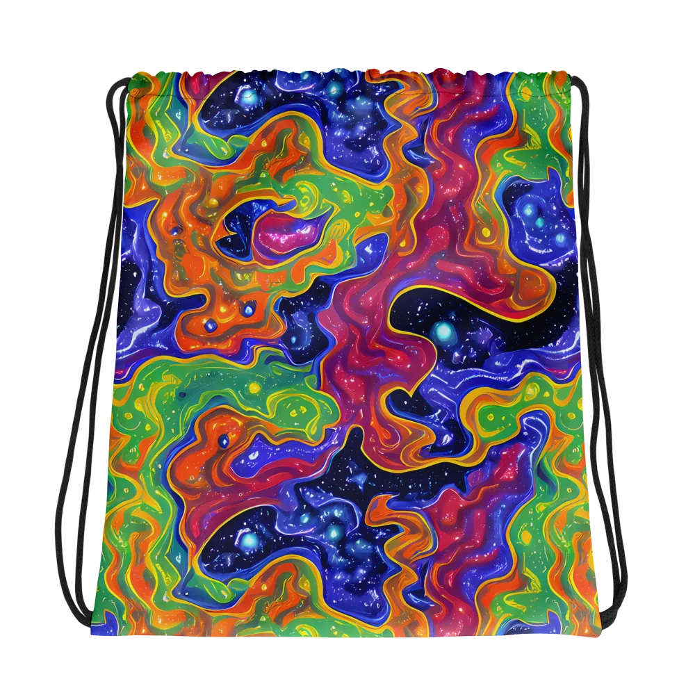 Prism Nebula on Drawstring Bag — Photo