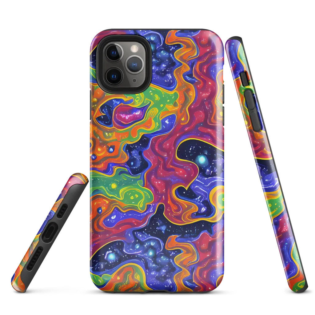 Prism Nebula on Tough Case for iPhone® — Front